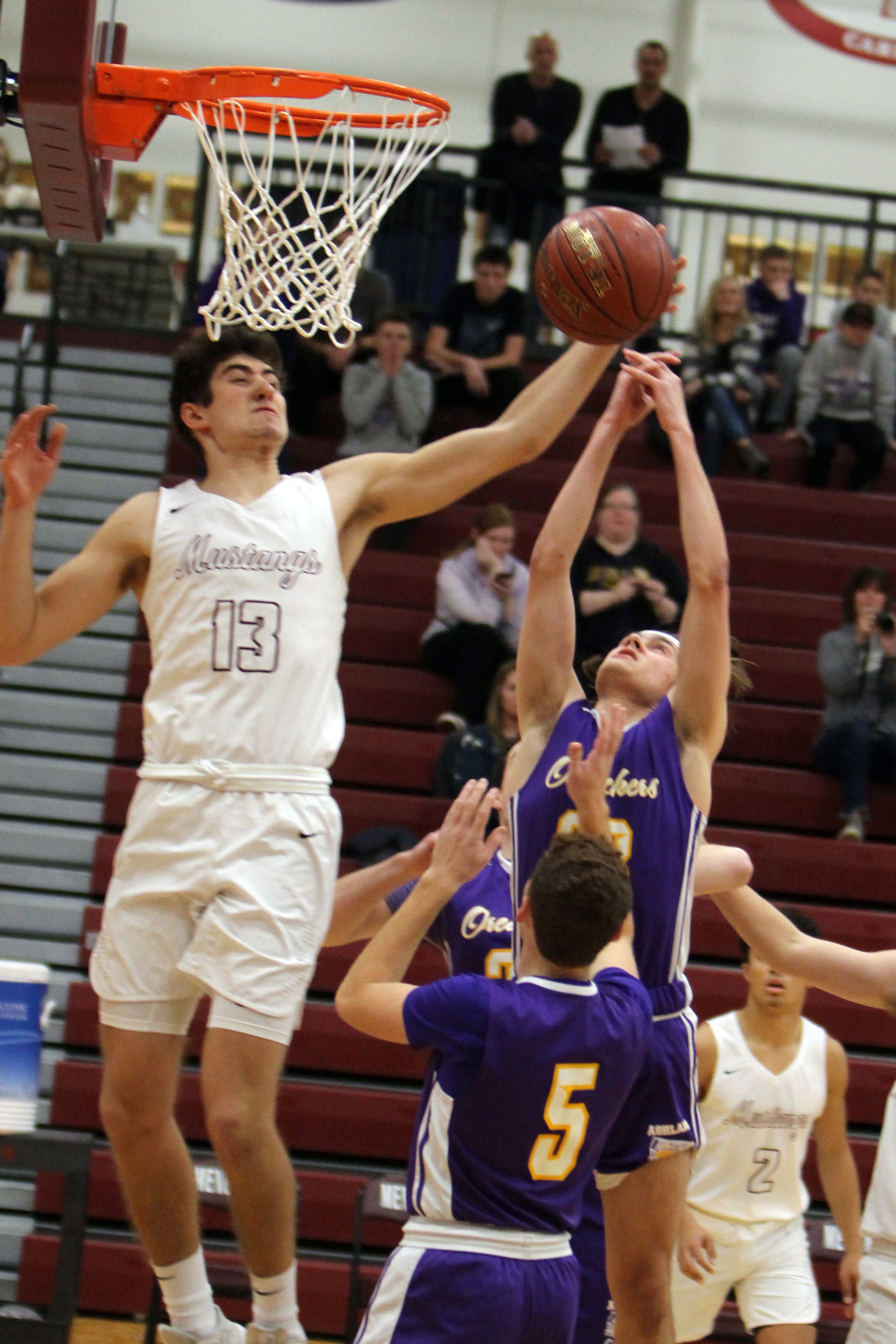 Ashland at Menomonie boys basketball 12-27-19
